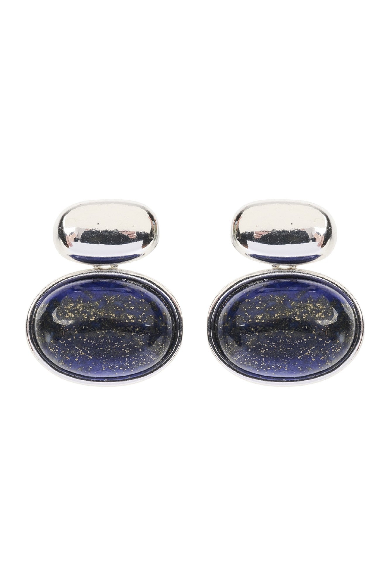 Darby Stud Earring - Silver