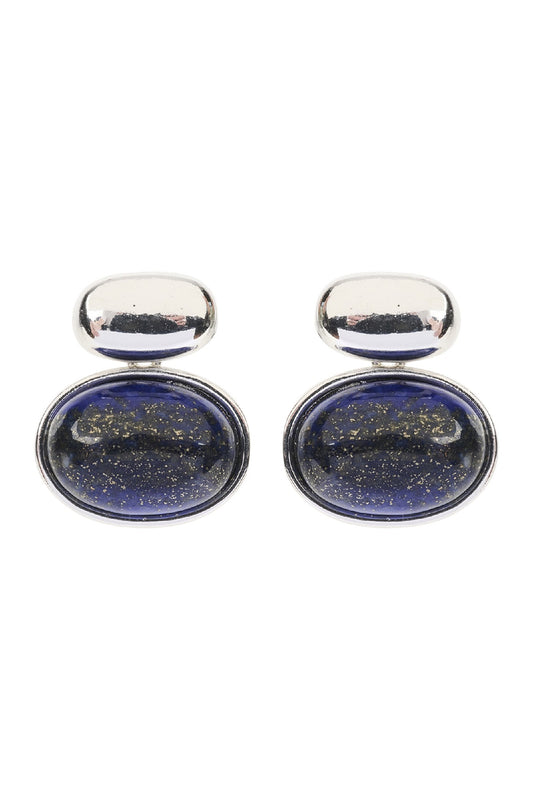 Darby Stud Earring - Silver