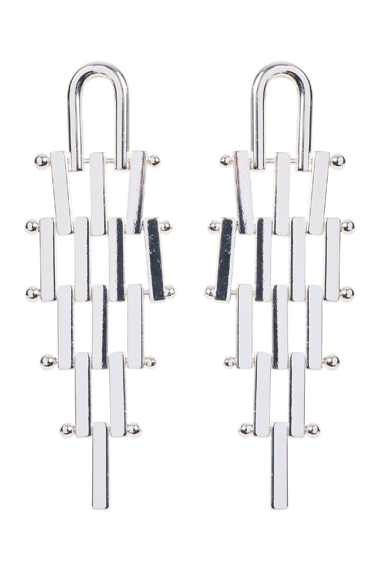 Darby Drop Earring - Silver
