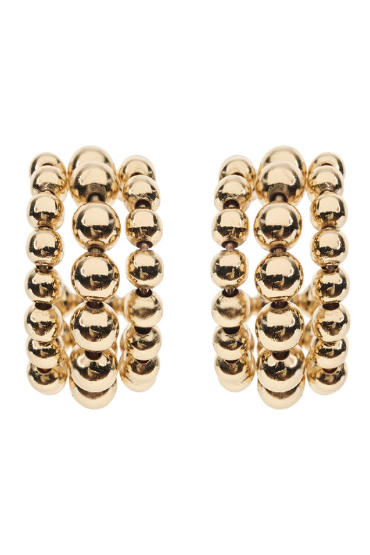 Darby Hoop Earring - Gold