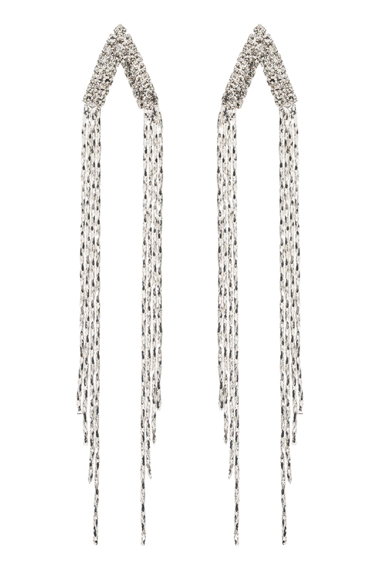 Darby Glo Mesh Earring - Silver