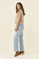 Athena Frill Knit Top Stone [sz:small]