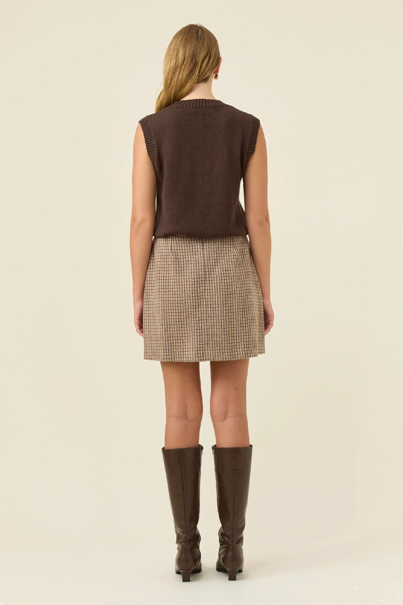 Cassidy Skirt Taupe [sz:small]