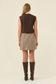 Cassidy Skirt Taupe [sz:small]