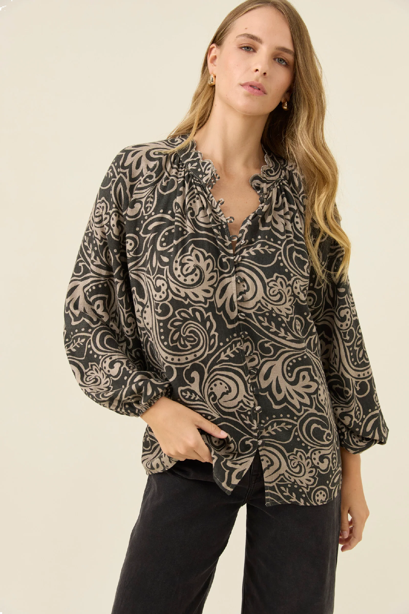 Grace Blouse Paisley [sz:small]
