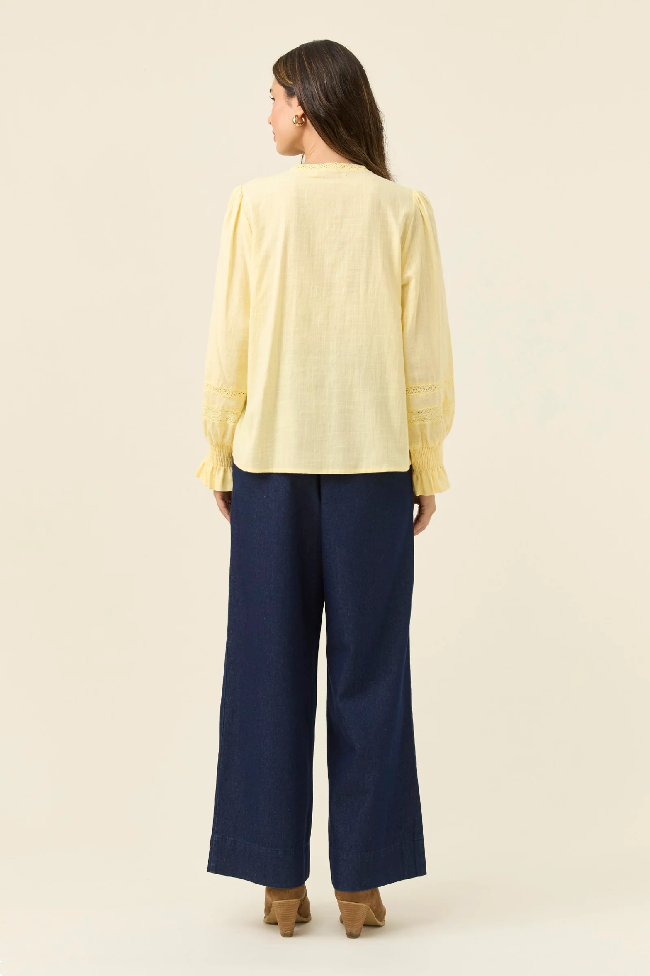 Maeve Shirt Butter [sz:small]