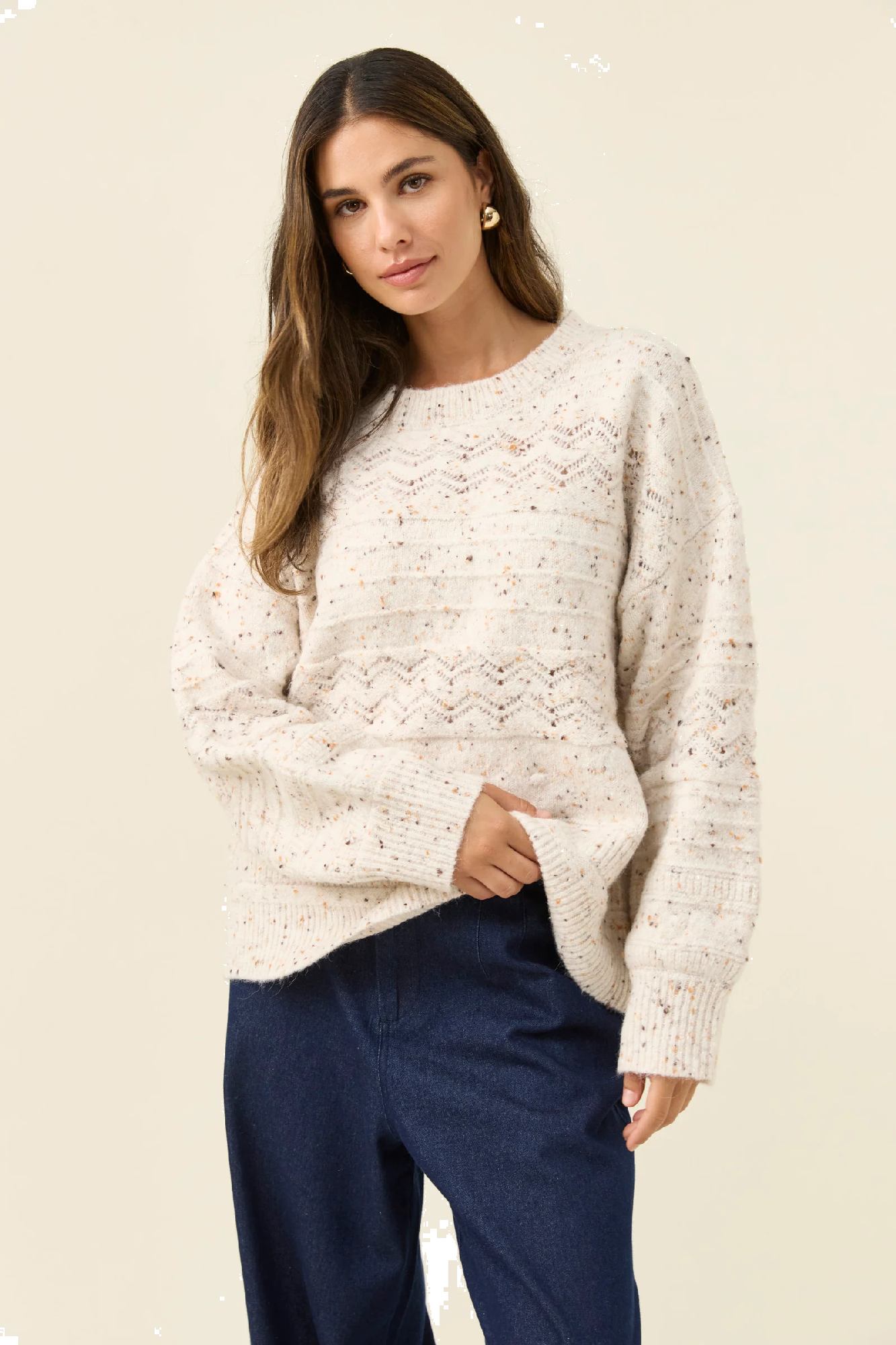 Mckenna Jumper Ivory [sz:small]