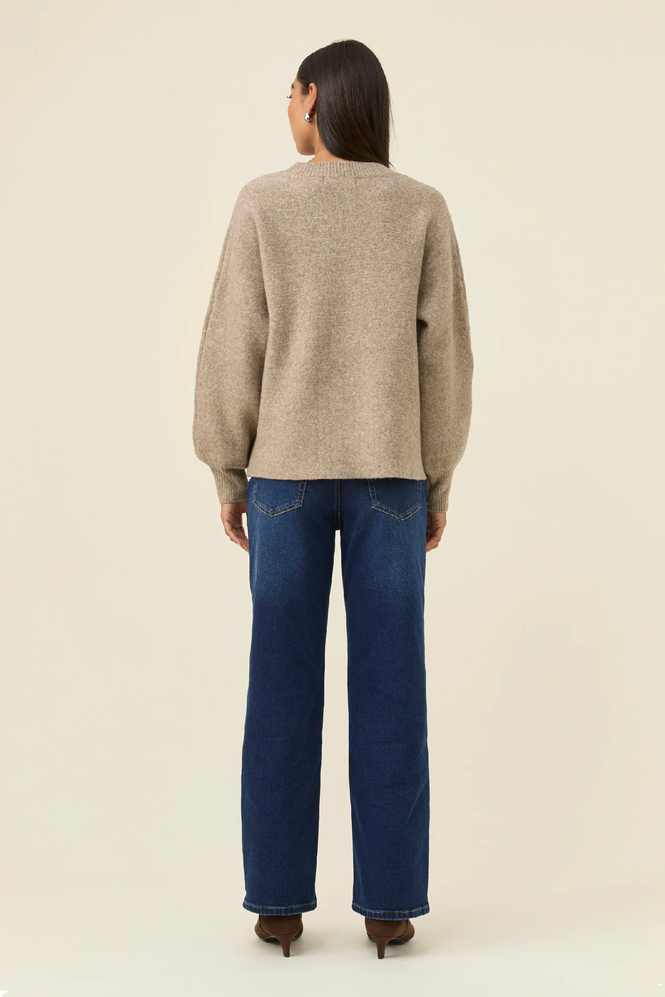 Miru Stitch Flower Jumper Stone [sz:small]
