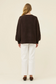 Miru Stitch Flower Jumper Chocolate [sz:small]