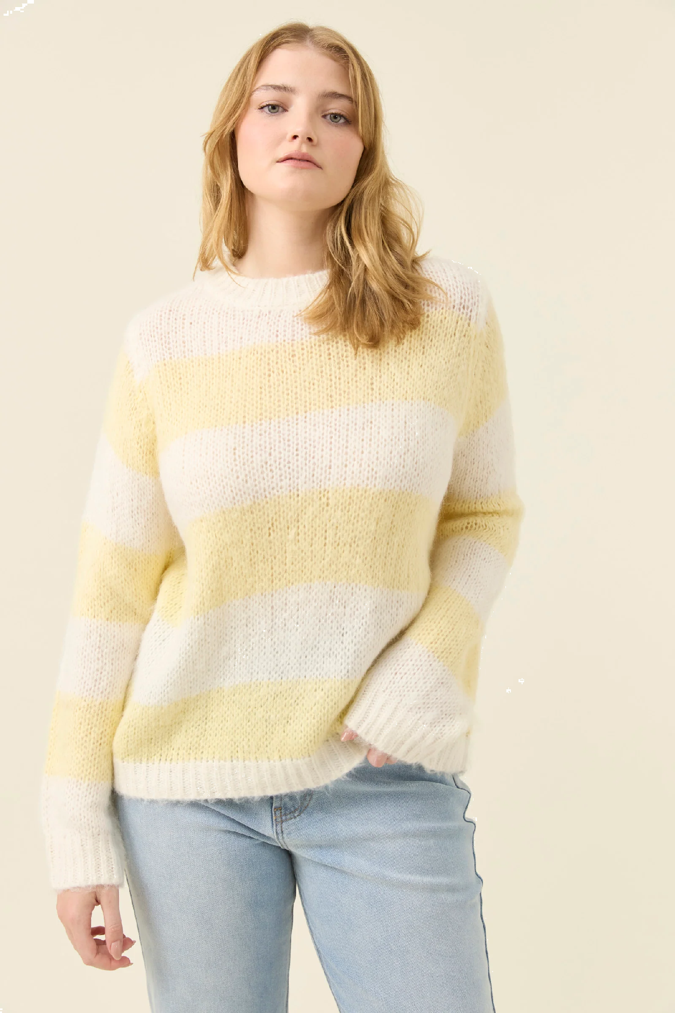 Pallas Stripe Jumper Butter [sz:small]