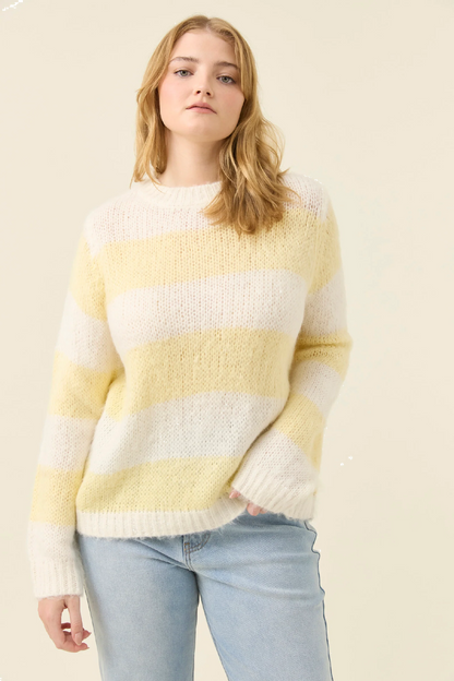 Pallas Stripe Jumper Butter [sz:small]