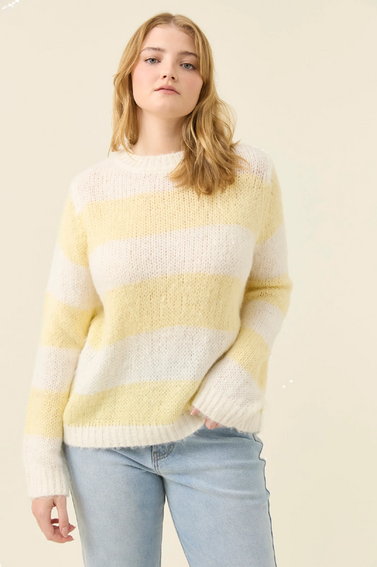 Pallas Stripe Jumper Butter [sz:small]