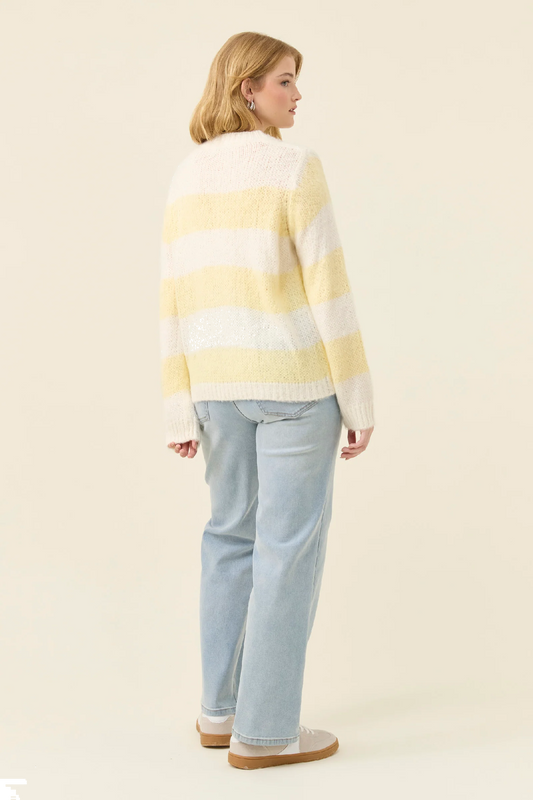 Pallas Stripe Jumper Butter [sz:small]