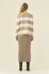 Pallas Stripe Jumper Stone [sz:small]