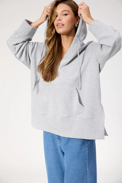 Boston Sweat Hoodie Grey [sz:small]