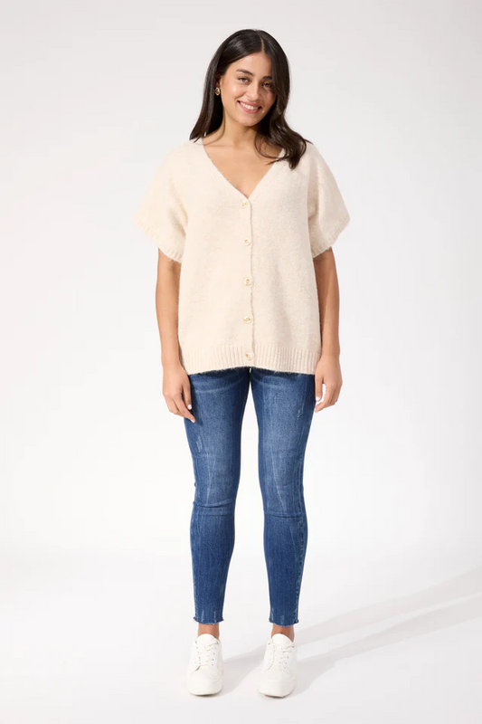 Valenza Knit Vest Natural [sz:small]