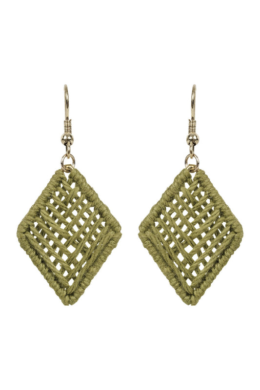 Berber Drop Earring - Pampas Diamond