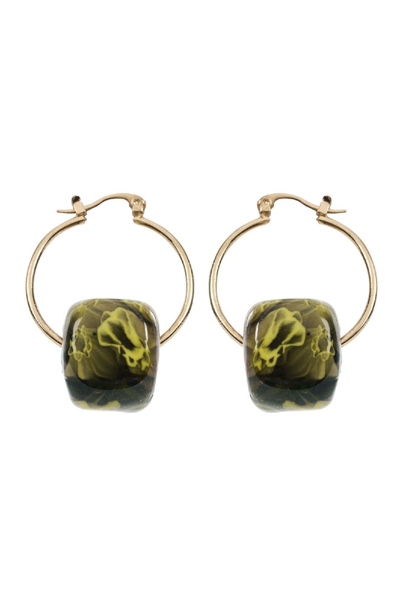Oman Earring - Bead Hoop