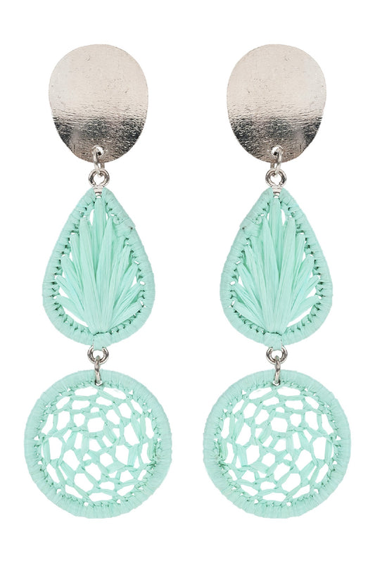 Maeve Drop Earring - Ice Blue