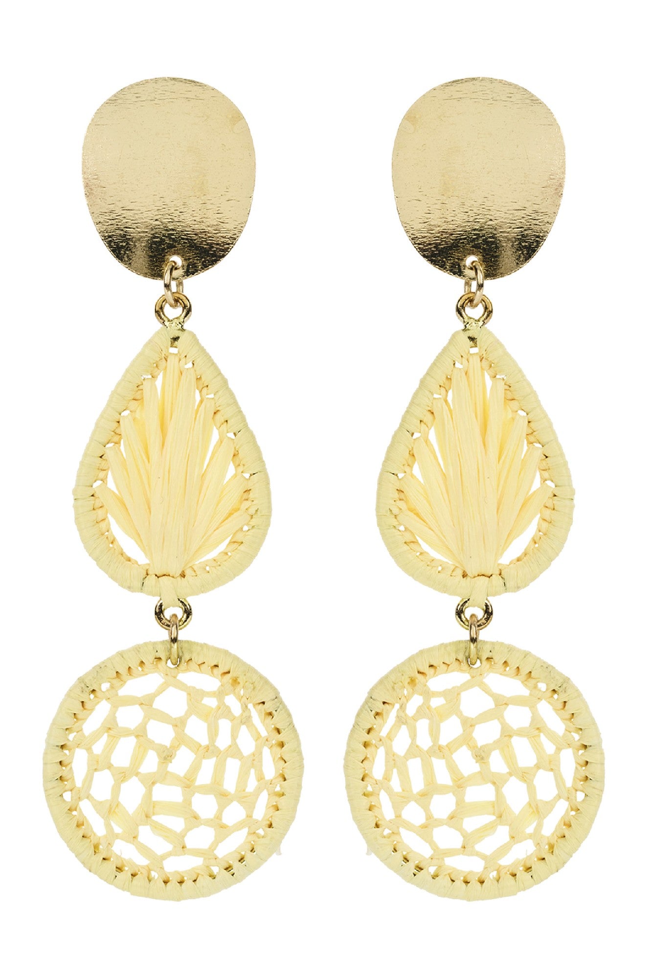Maeve Drop Earring - Butter