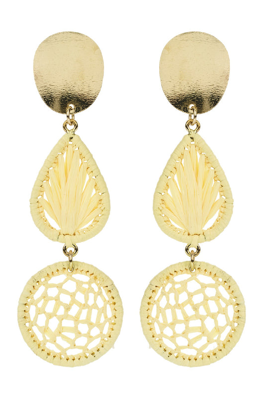 Maeve Drop Earring - Butter