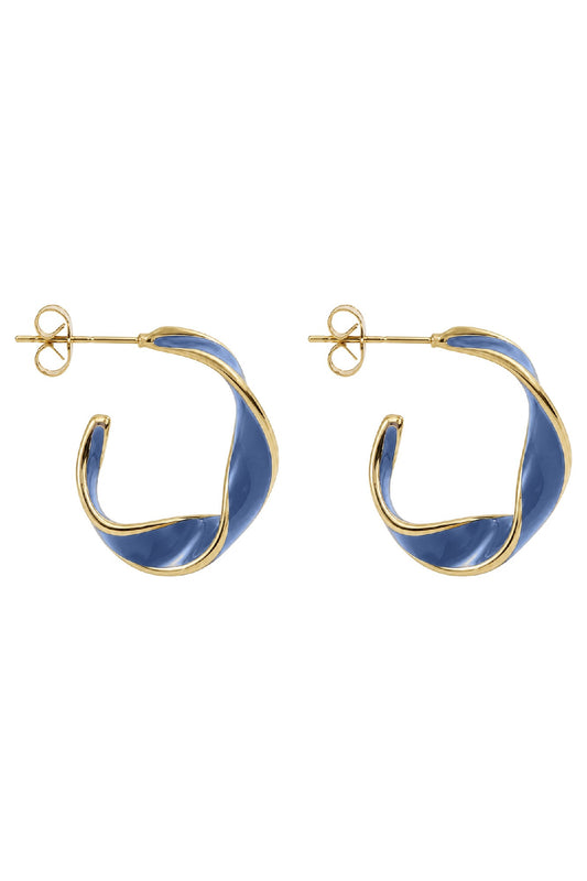 Coast Twist Hoop - Blue