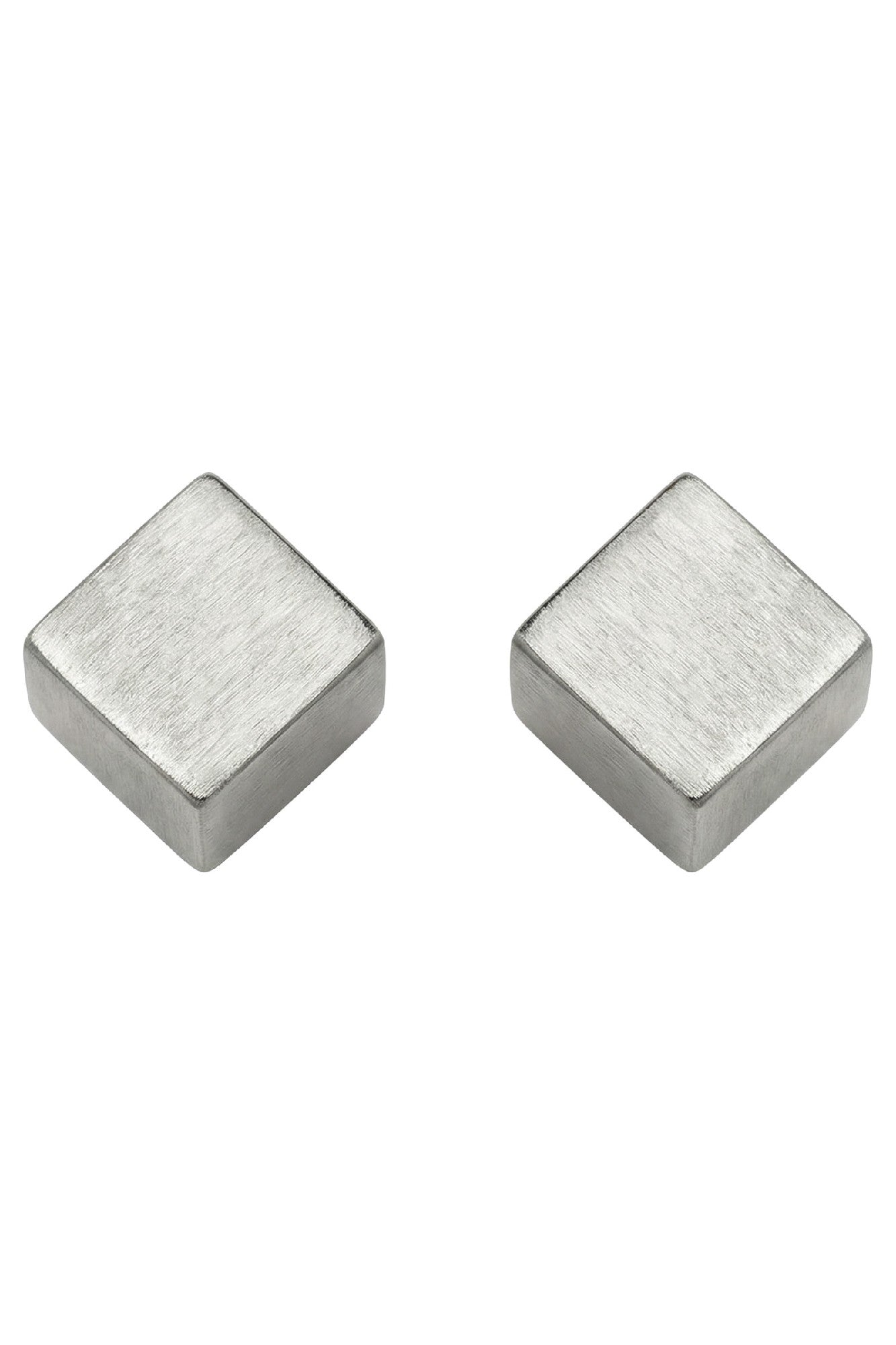 Olivera Cube Earring - Silver