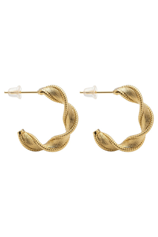 Olivera Twist Hoop - Gold
