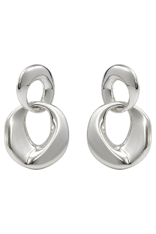 Dusk Earring - Silver Link