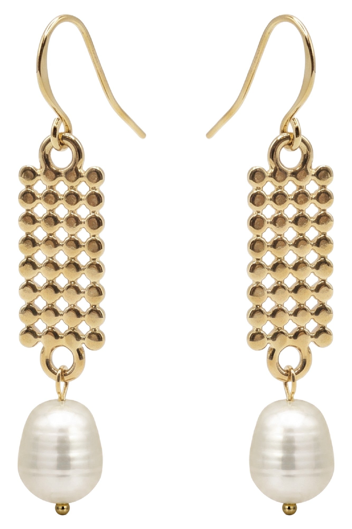 Dusk Earring - Gold / Pearl