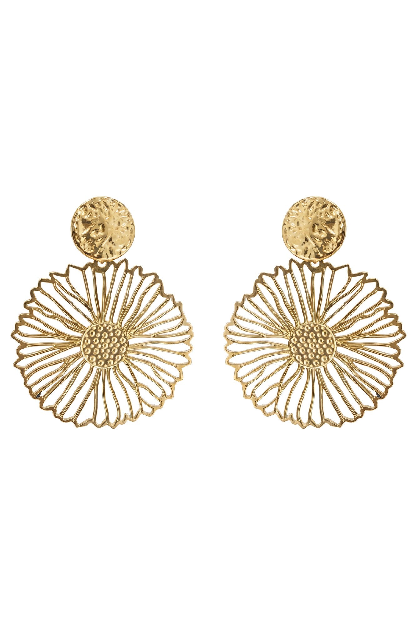 Drift Earring - Gold Flora