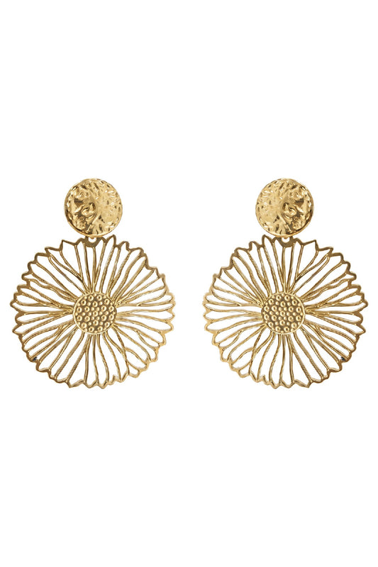 Drift Earring - Gold Flora
