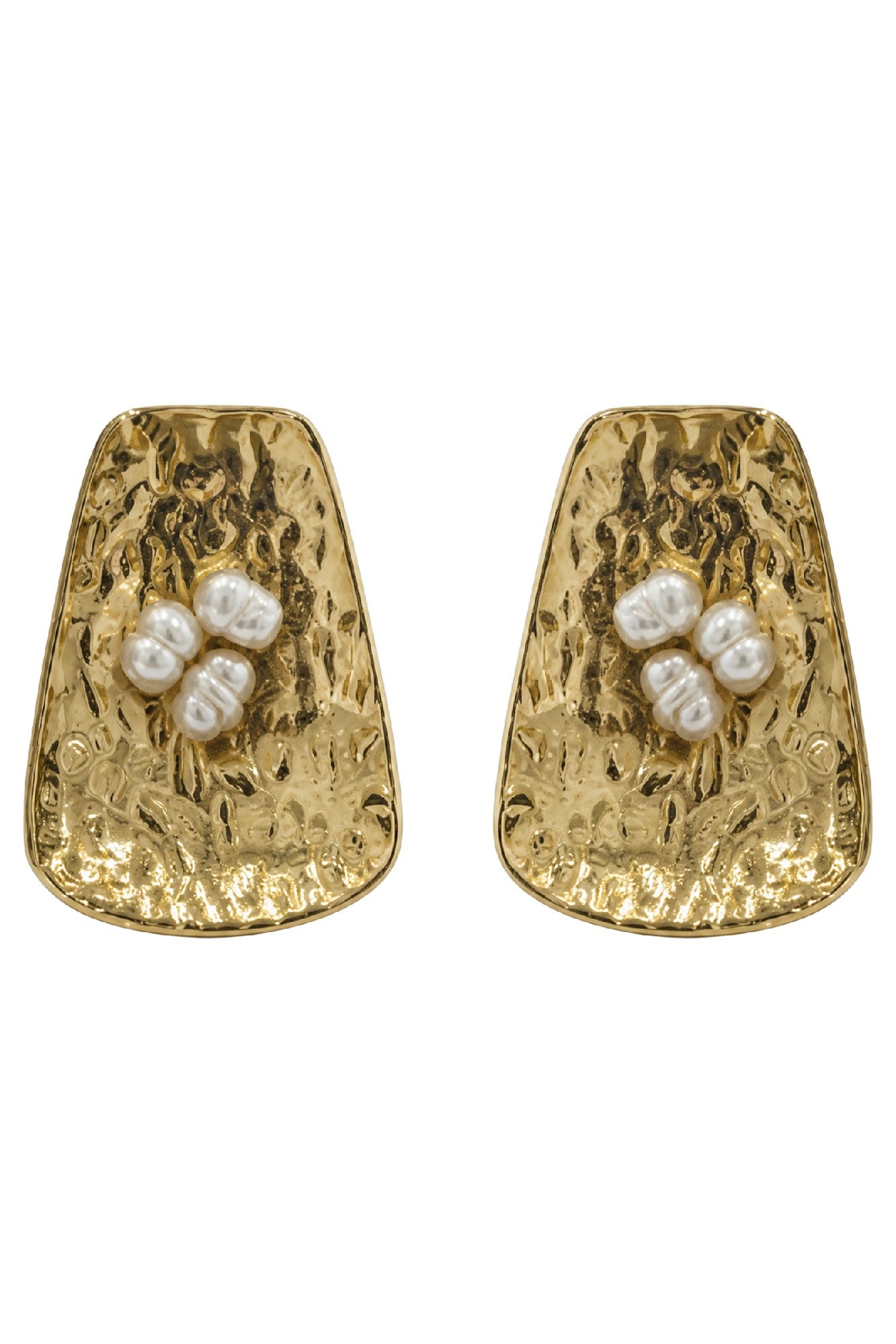 Drift Earring - Gold / Pearl
