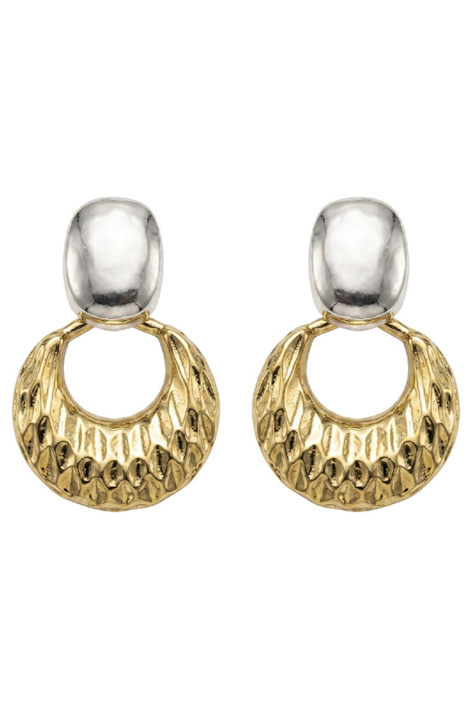 Solara Earring - Silver / Gold