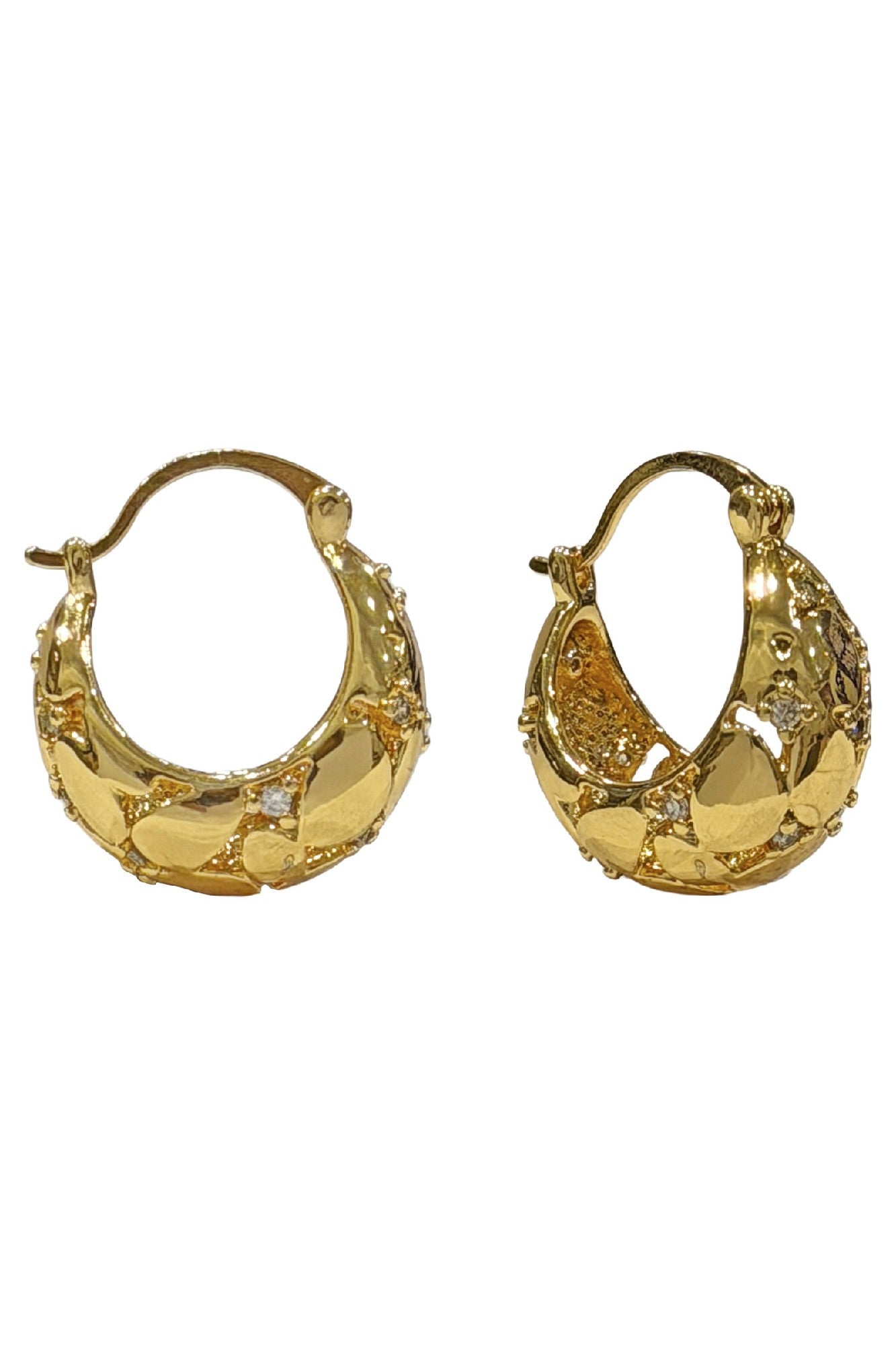 Solara Earring - Gold Filagree
