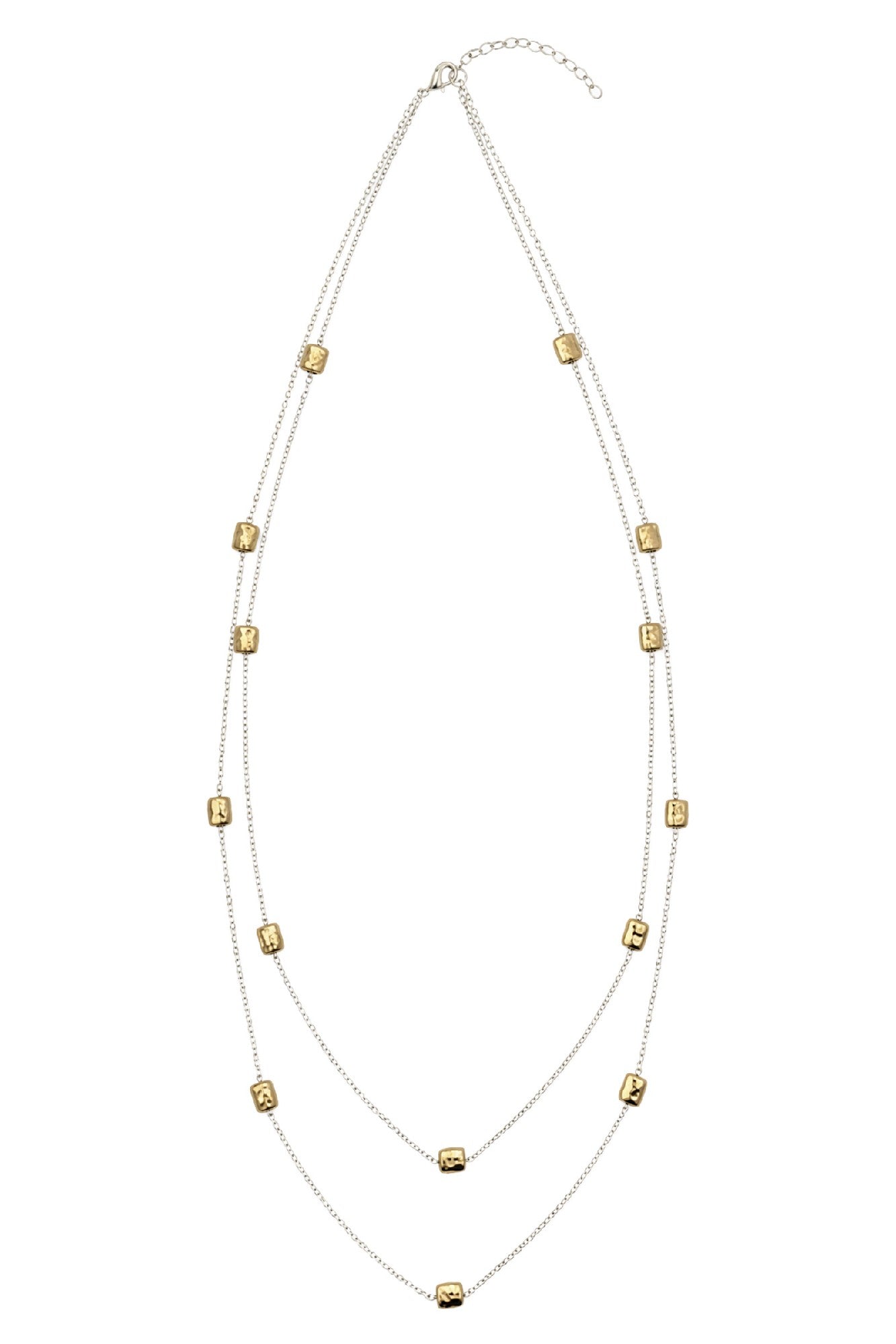 Dusk Necklace - Gold /silver Strand
