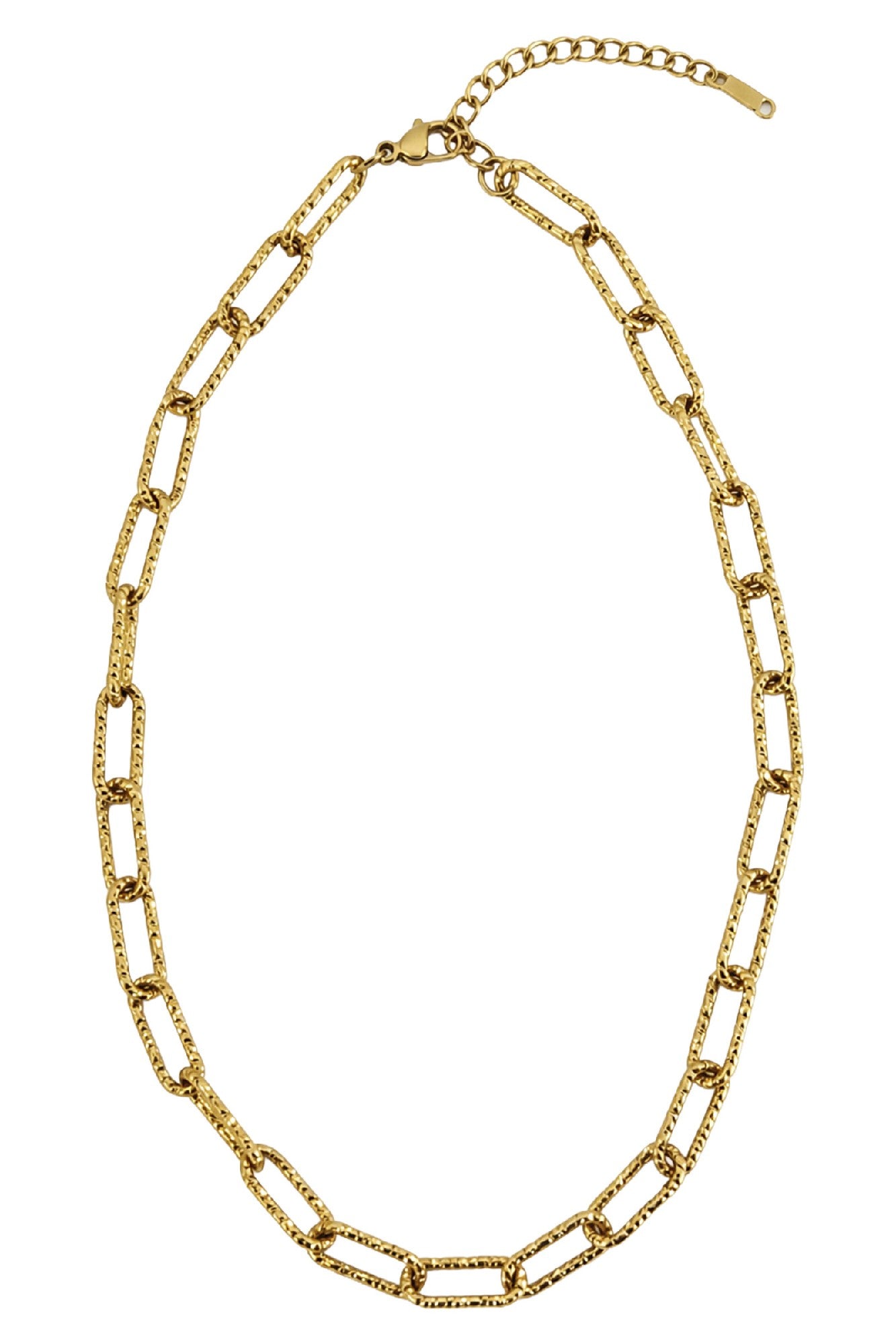 Drift Necklace - Gold Link