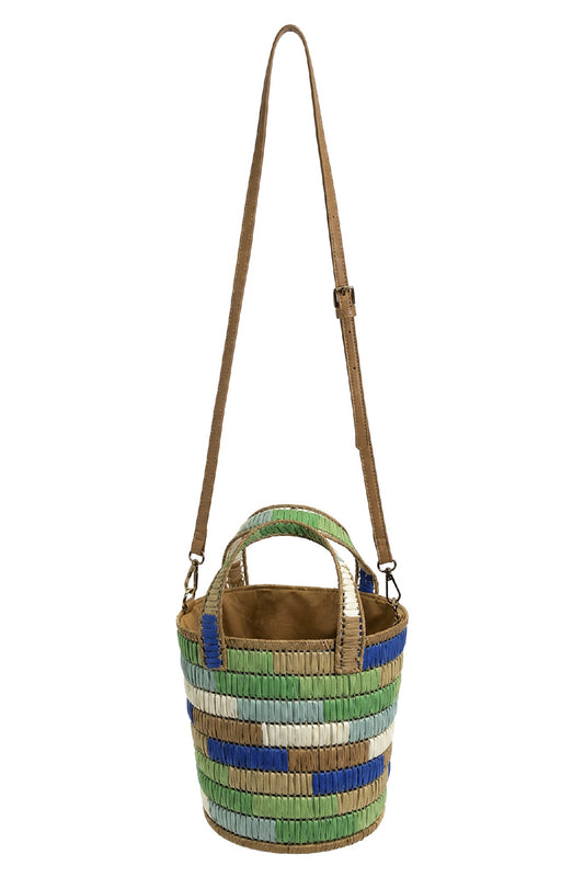 Palmera Bucket Bag - Seafoam