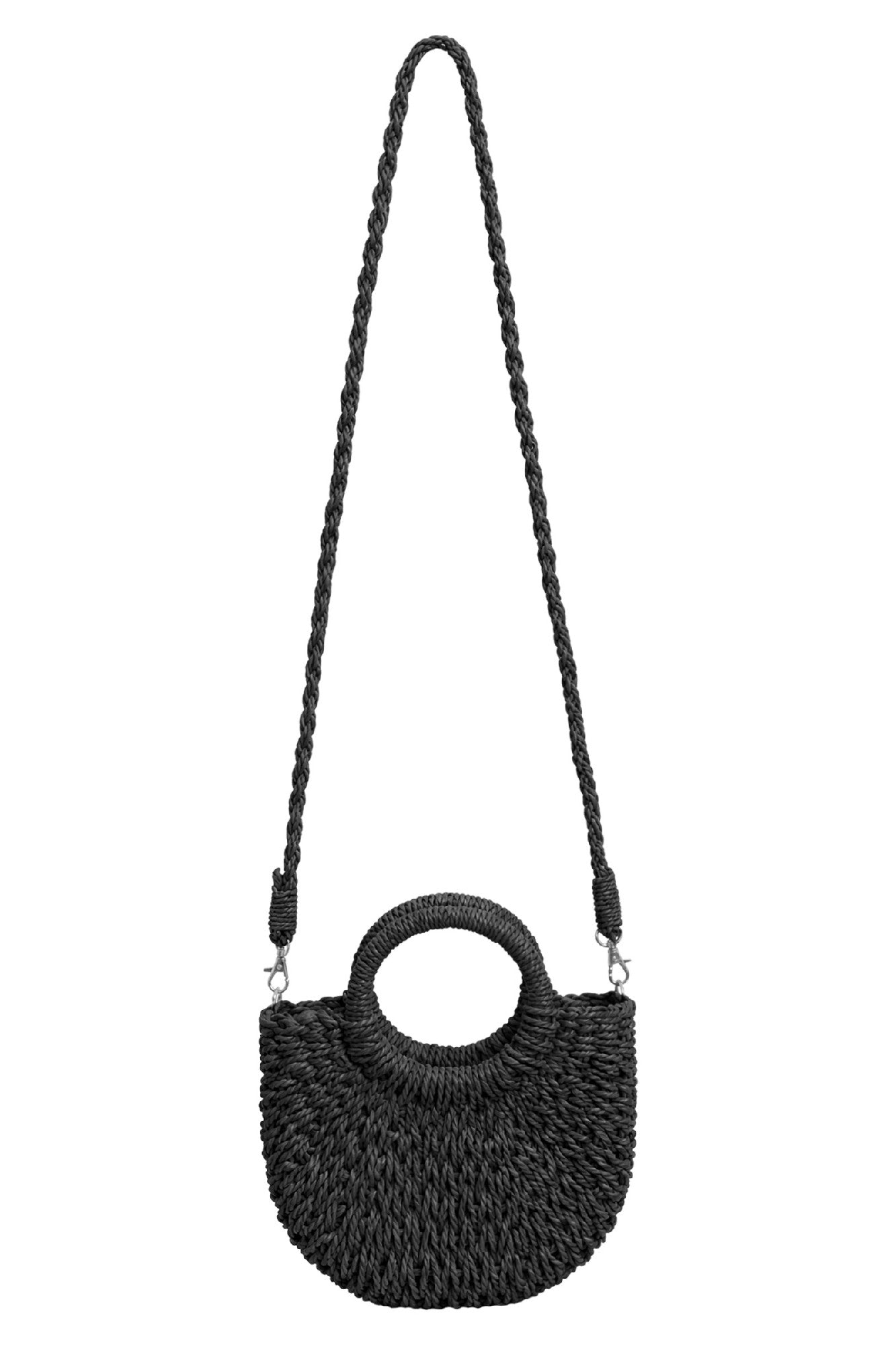 Dusk Mini Tote Bag - Black