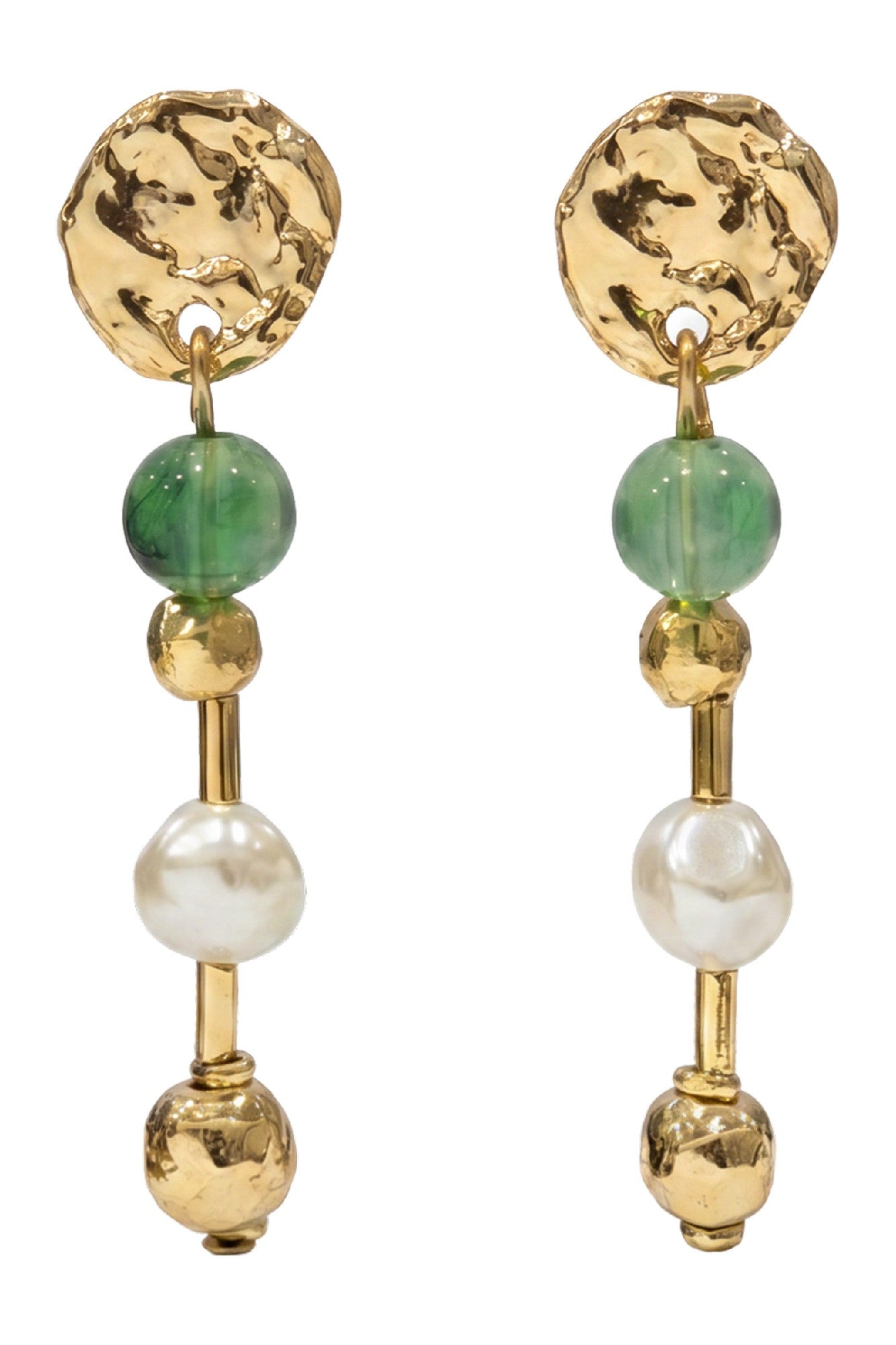 Frances Earring - Emerald