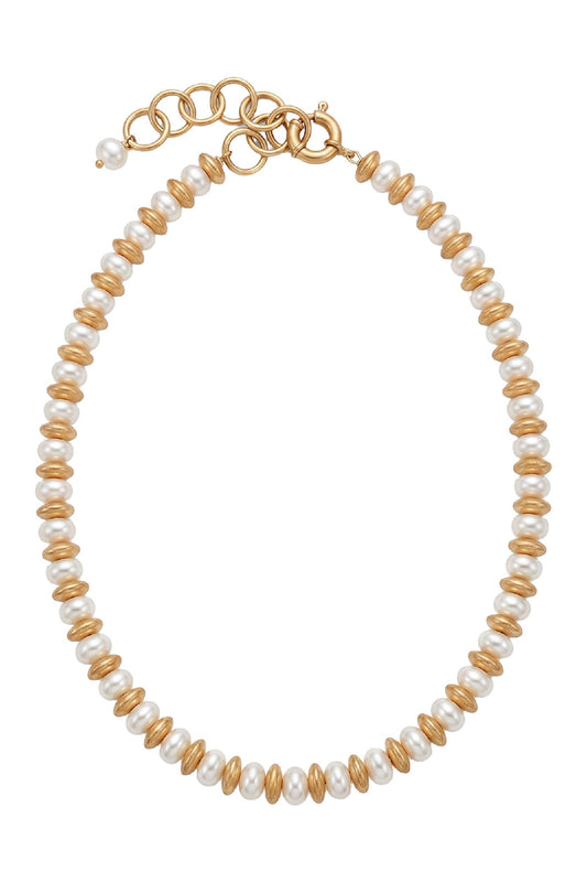 Frances Necklace - Pearl