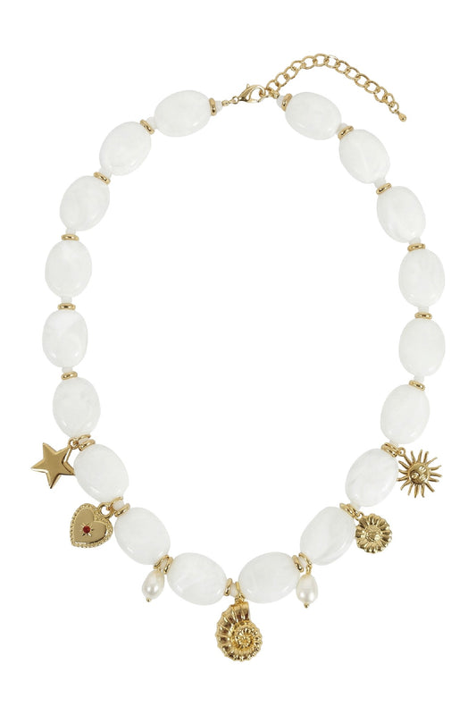 Positano Necklace - White