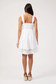 Larissa Broderie Dress White [sz:small]