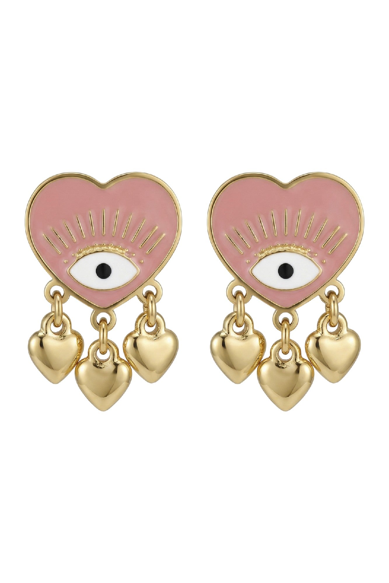 Mati Mix Earring - Pink