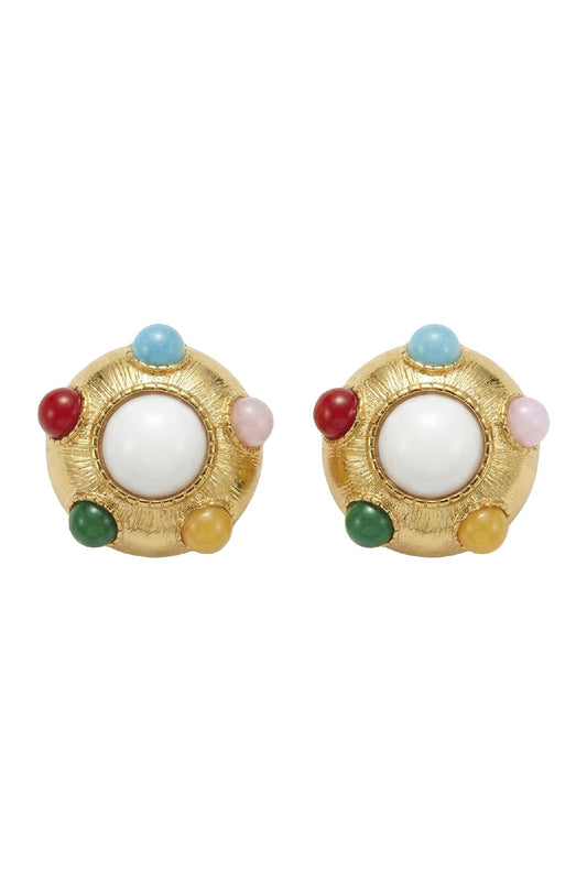 Sicily Rainbow Earring - Circle