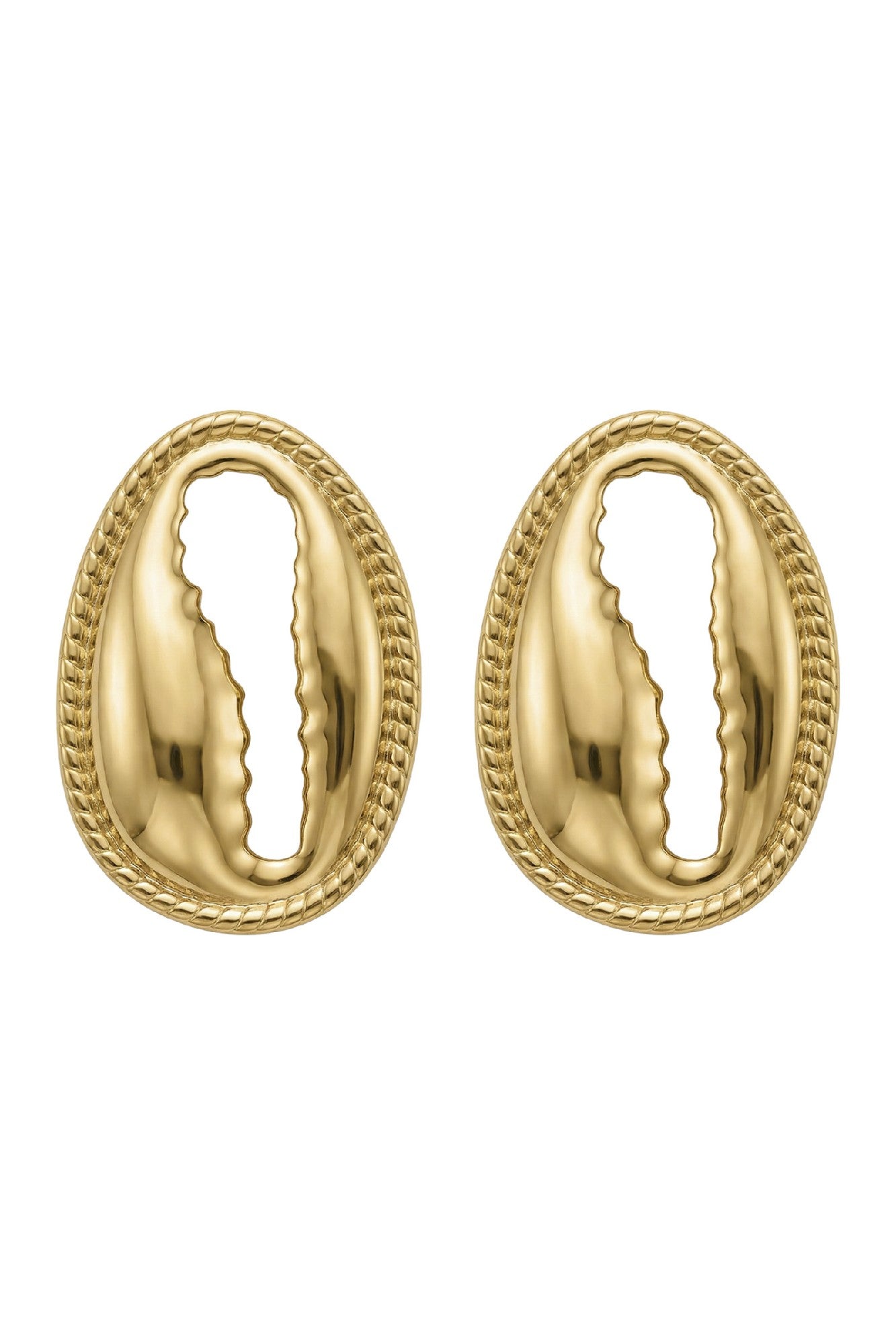 Crete Shell Earring - Cowrie