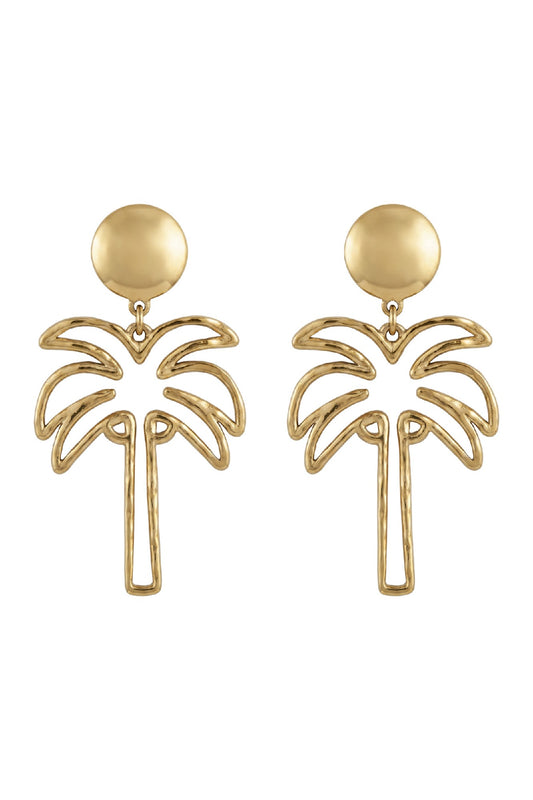 Mauritius Earring - Palm