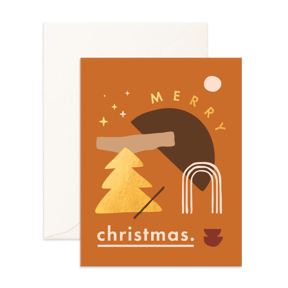 Christmas Composition Greeting Card