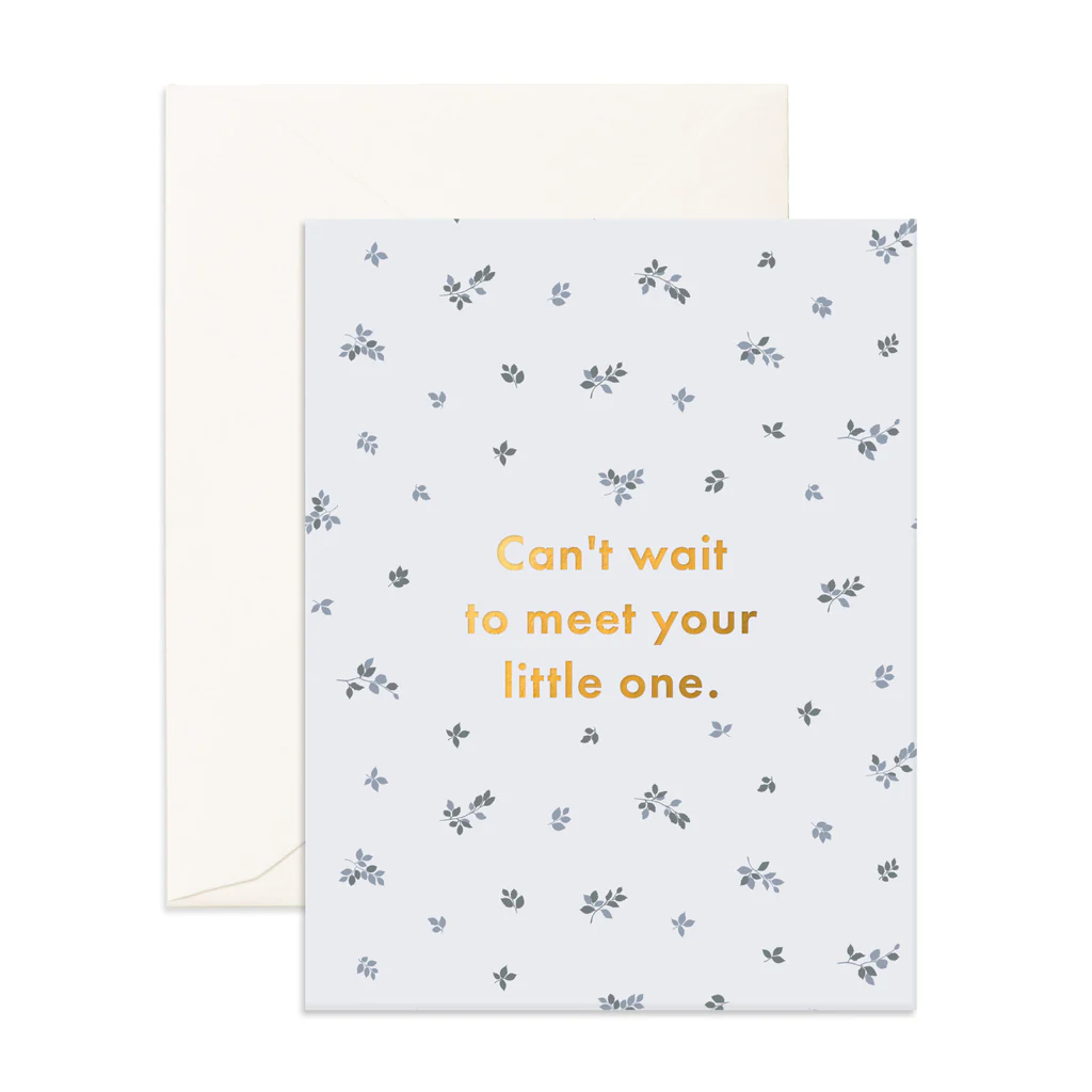 Meet Little One Bluebell Greeting Card
