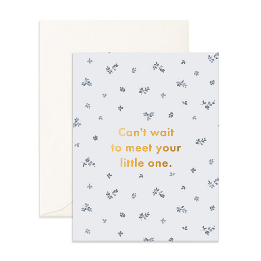 Meet Little One Bluebell Greeting Card